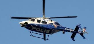 Polis helikopteri parmağı kopan bebek için havalandı